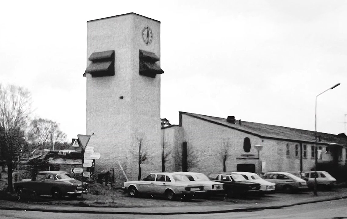 Åkersberga kyrka dåtid