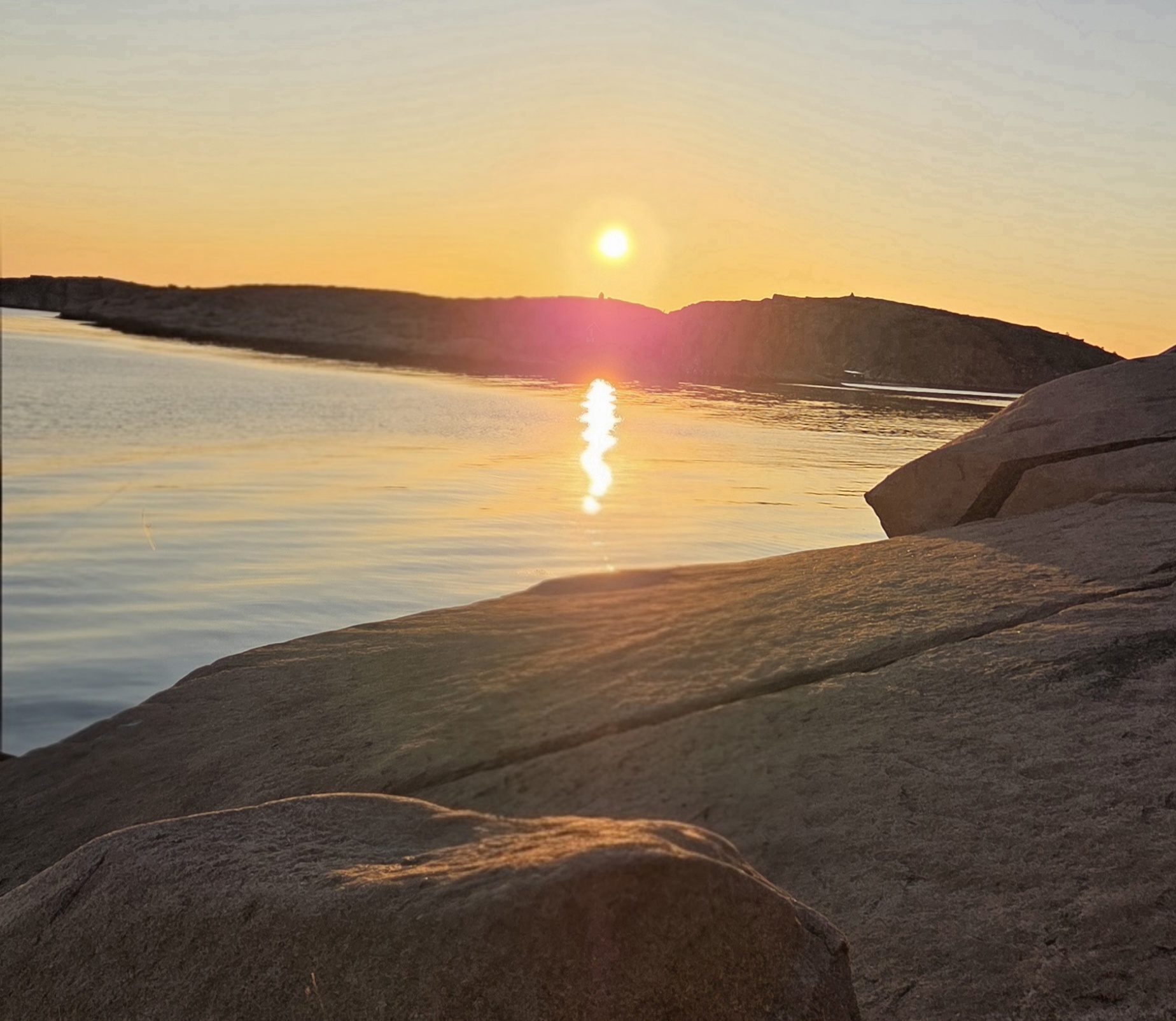 solnedgång