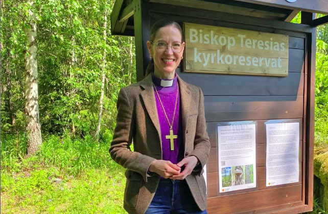 Biskop Teresia vid kyrkoreservatet