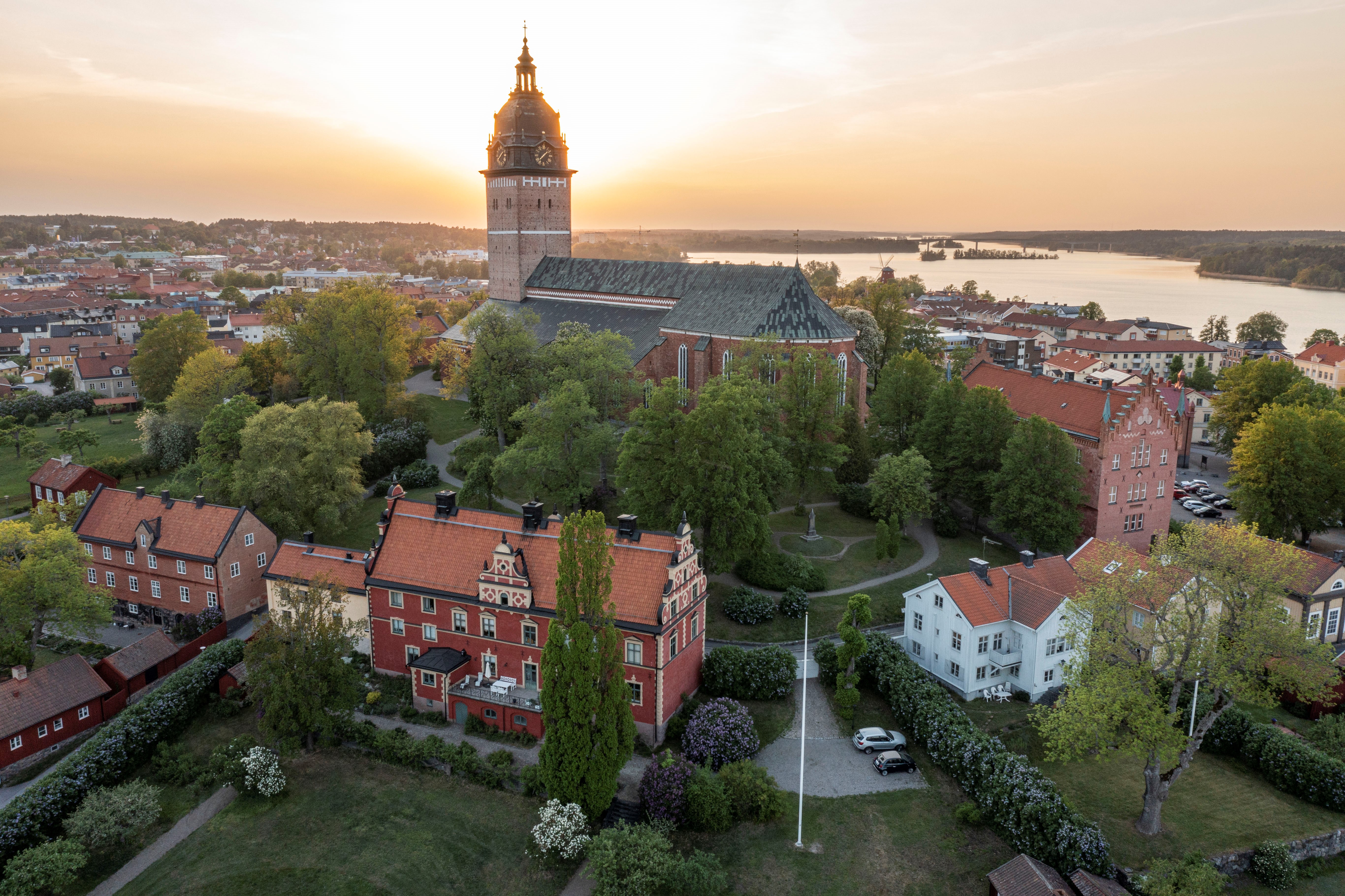 Strängnäs domkyrka och intilliggande byggnader