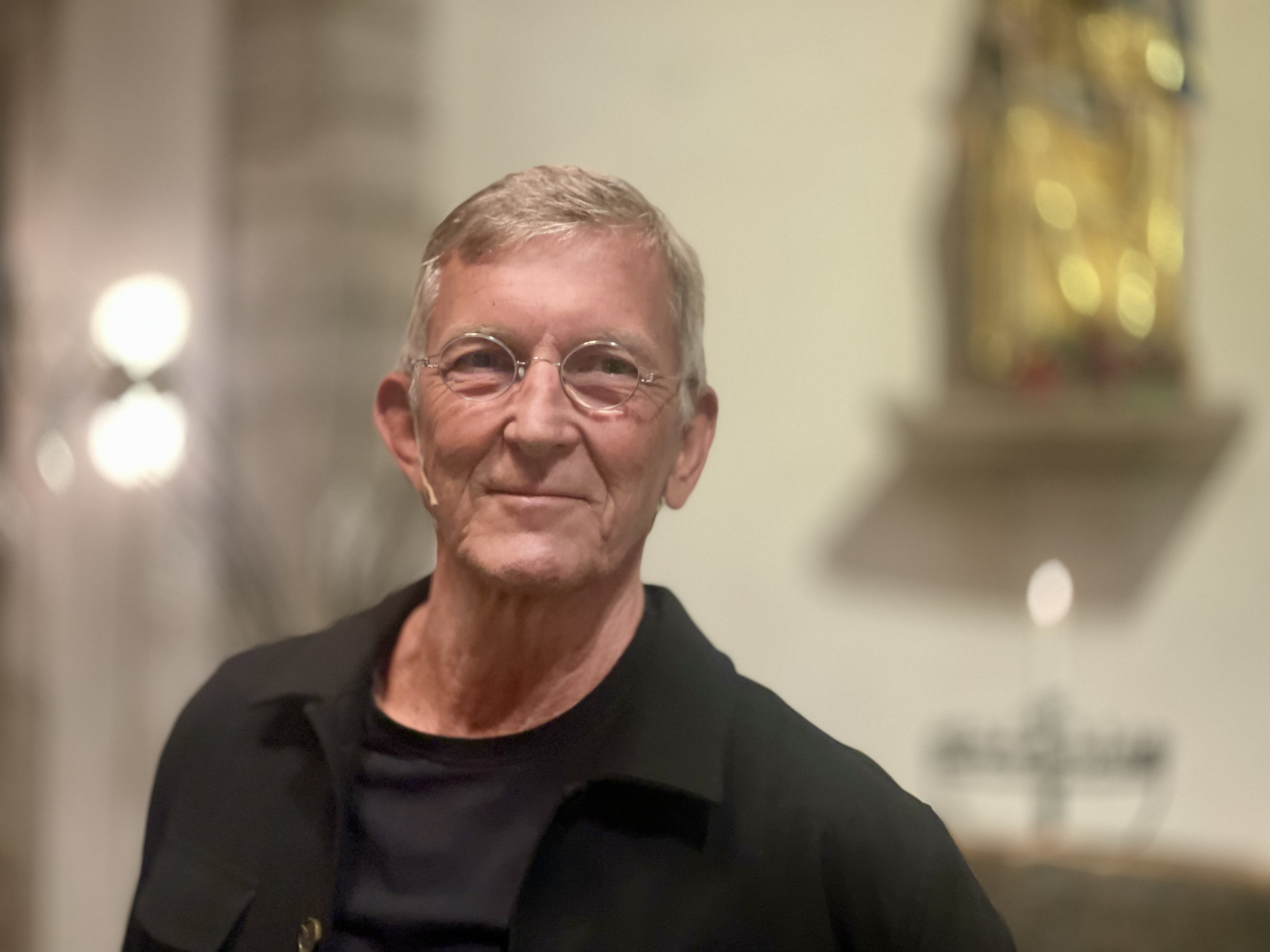 Tomas Sjödin i Visby domkyrka