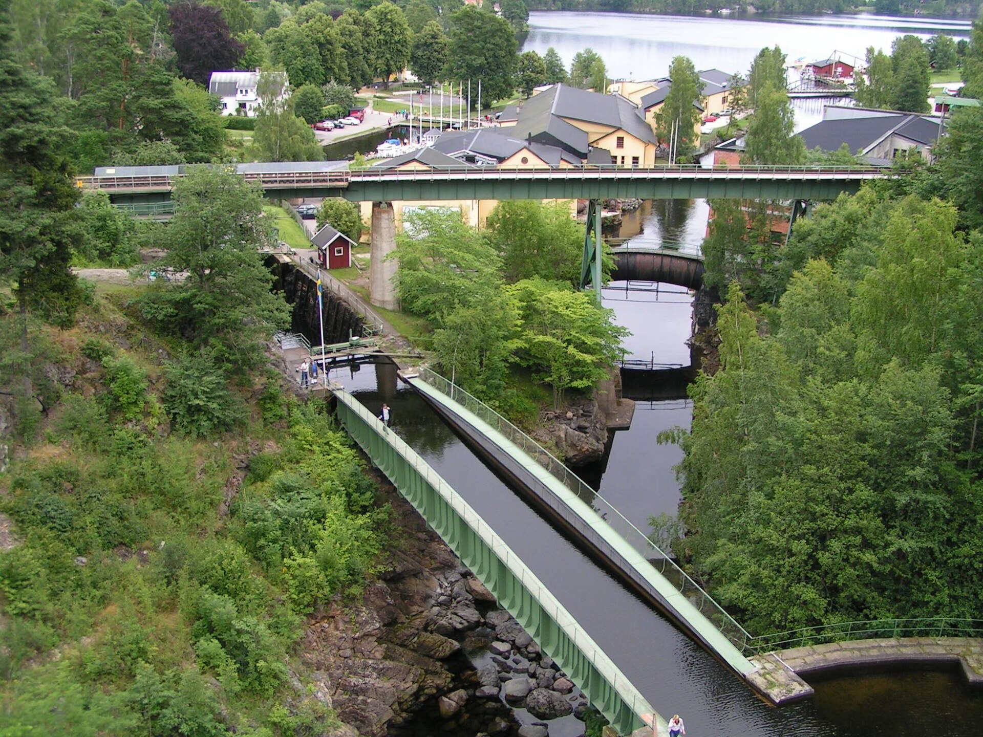 Akvedukten i Håverud som ligger i Melleruds kommun