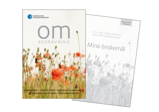 Foldrarna Om begravning och Mina önskemål