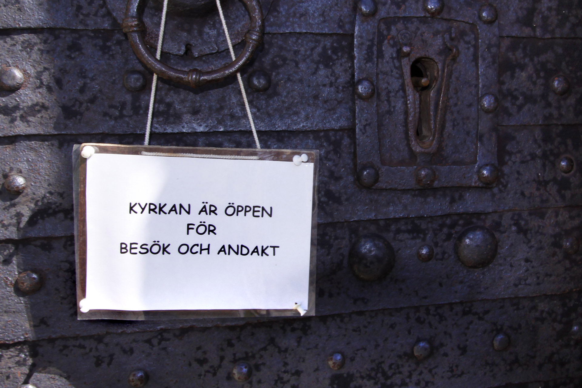 öppen kyrka 
