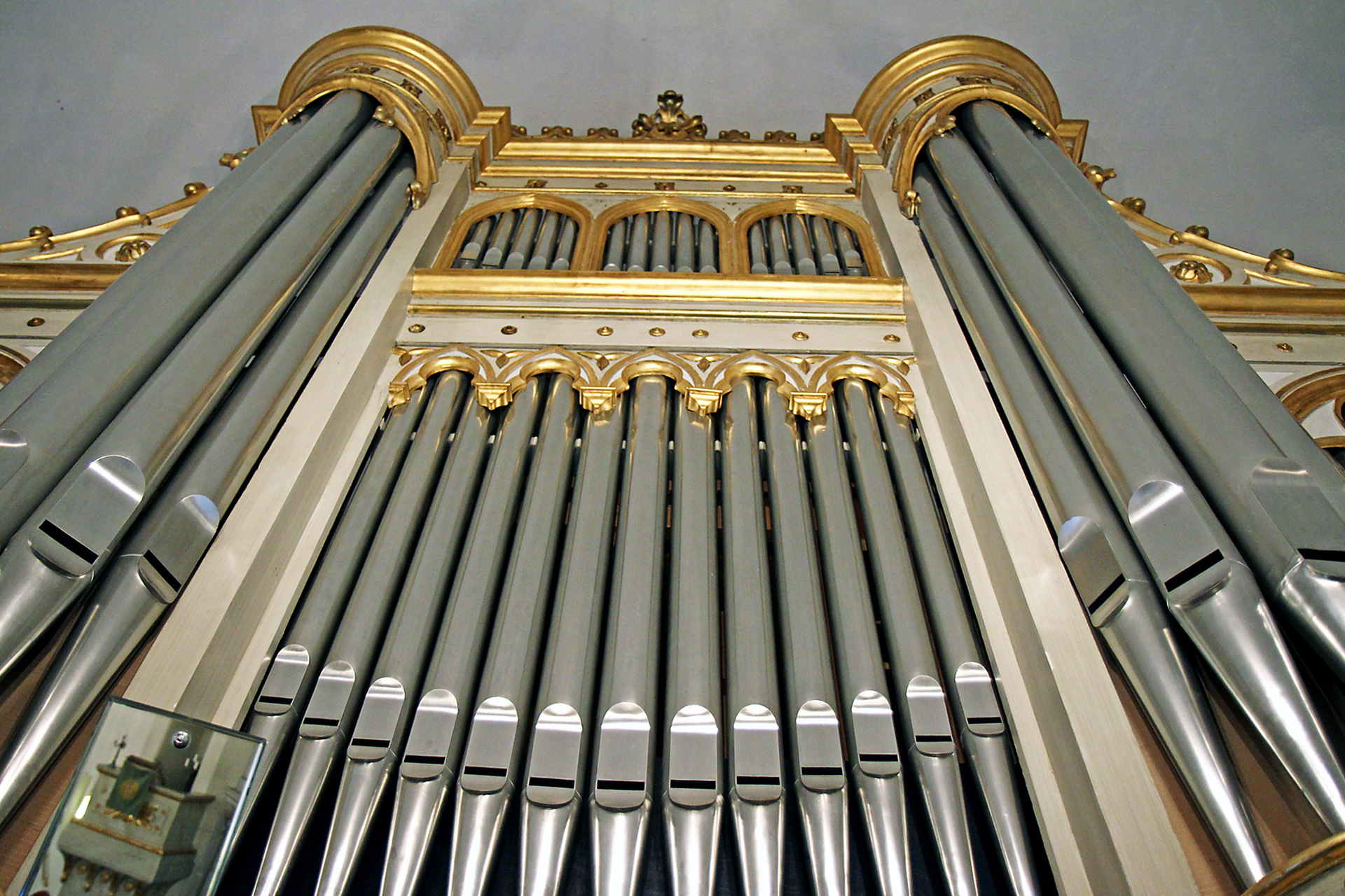 Orgelpipor Uddevalla kyrka